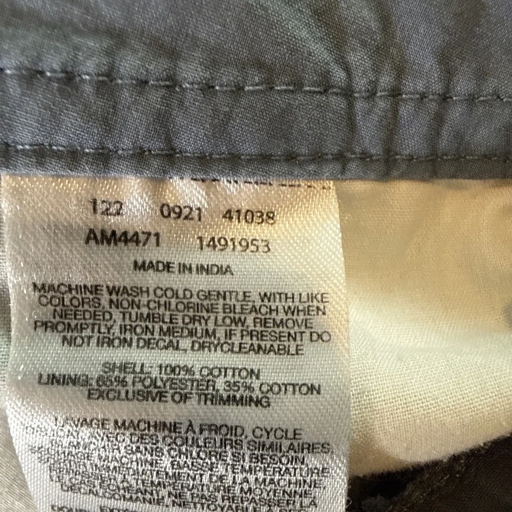 Columbia Men's Lightweight Cotton Chino Shorts Size 40 Navy Blue 8